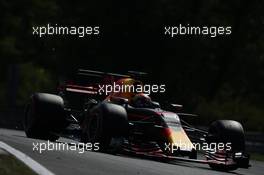 Max Verstappen (NLD) Red Bull Racing RB13. 01.08.2017. Formula 1 Testing, Budapest, Hungary.