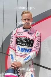 Nikita Mazepin (RUS) Sahara Force India F1 Team Development Driver. 02.08.2017. Formula 1 Testing, Budapest, Hungary.