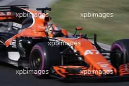 Lando Norris (GBR) McLaren MCL32 Test Driver. 02.08.2017. Formula 1 Testing, Budapest, Hungary.