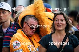 Fans and atmosphere. 24.08.2017. Formula 1 World Championship, Rd 12, Belgian Grand Prix, Spa Francorchamps, Belgium, Preparation Day.