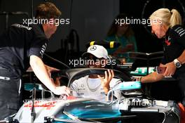 Lewis Hamilton (GBR) Mercedes AMG F1 W08. 24.08.2017. Formula 1 World Championship, Rd 12, Belgian Grand Prix, Spa Francorchamps, Belgium, Preparation Day.