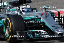 Valtteri Bottas (FIN) Mercedes AMG F1 W08. 14.04.2017. Formula 1 World Championship, Rd 3, Bahrain Grand Prix, Sakhir, Bahrain, Practice Day
