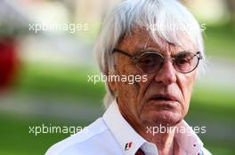Bernie Ecclestone (GBR). 14.04.2017. Formula 1 World Championship, Rd 3, Bahrain Grand Prix, Sakhir, Bahrain, Practice Day