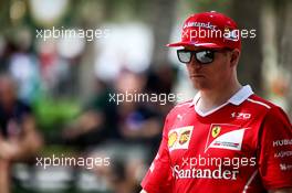 Kimi Raikkonen (FIN) Ferrari. 14.04.2017. Formula 1 World Championship, Rd 3, Bahrain Grand Prix, Sakhir, Bahrain, Practice Day