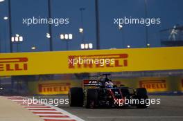 Romain Grosjean (FRA) Haas F1 Team VF-17. 14.04.2017. Formula 1 World Championship, Rd 3, Bahrain Grand Prix, Sakhir, Bahrain, Practice Day