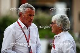 Bernie Ecclestone (GBR). 14.04.2017. Formula 1 World Championship, Rd 3, Bahrain Grand Prix, Sakhir, Bahrain, Practice Day