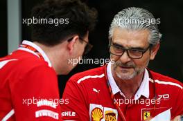 Maurizio Arrivabene (ITA) Ferrari Team Principal. 14.04.2017. Formula 1 World Championship, Rd 3, Bahrain Grand Prix, Sakhir, Bahrain, Practice Day