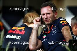 Christian Horner (GBR) Red Bull Racing Team Principal. 14.04.2017. Formula 1 World Championship, Rd 3, Bahrain Grand Prix, Sakhir, Bahrain, Practice Day