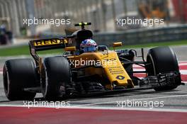 Jolyon Palmer (GBR) Renault Sport F1 Team RS17. 14.04.2017. Formula 1 World Championship, Rd 3, Bahrain Grand Prix, Sakhir, Bahrain, Practice Day