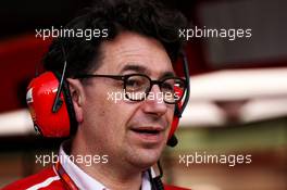 Mattia Binotto (ITA) Ferrari Chief Technical Officer. 16.04.2017. Formula 1 World Championship, Rd 3, Bahrain Grand Prix, Sakhir, Bahrain, Race Day.