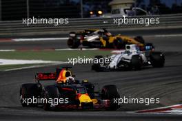 Daniel Ricciardo (AUS) Red Bull Racing RB13. 16.04.2017. Formula 1 World Championship, Rd 3, Bahrain Grand Prix, Sakhir, Bahrain, Race Day.