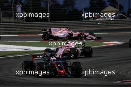 Romain Grosjean (FRA) Haas F1 Team VF-17. 16.04.2017. Formula 1 World Championship, Rd 3, Bahrain Grand Prix, Sakhir, Bahrain, Race Day.