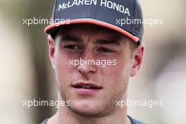 Stoffel Vandoorne (BEL) McLaren. 13.04.2017. Formula 1 World Championship, Rd 3, Bahrain Grand Prix, Sakhir, Bahrain, Preparation Day.