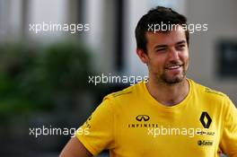 Jolyon Palmer (GBR) Renault Sport F1 Team. 13.04.2017. Formula 1 World Championship, Rd 3, Bahrain Grand Prix, Sakhir, Bahrain, Preparation Day.
