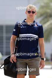 Marcus Ericsson (SWE) Sauber F1 Team  13.04.2017. Formula 1 World Championship, Rd 3, Bahrain Grand Prix, Sakhir, Bahrain, Preparation Day.