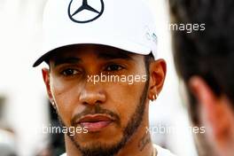 Lewis Hamilton (GBR) Mercedes AMG F1. 13.04.2017. Formula 1 World Championship, Rd 3, Bahrain Grand Prix, Sakhir, Bahrain, Preparation Day.