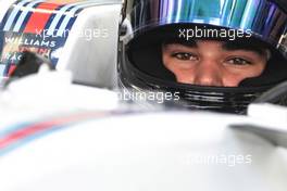 Lance Stroll (CDN) Williams FW40. 18.04.2017. Formula 1 Testing. Sakhir, Bahrain. Tuesday.