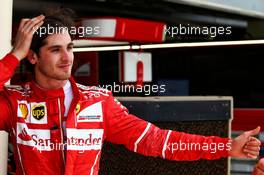 Antonio Giovinazzi (ITA) Ferrari Development Driver. 18.04.2017. Formula 1 Testing. Sakhir, Bahrain. Tuesday.