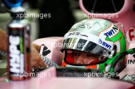 Alfonso Celis Jr (MEX) Sahara Force India F1 VJM10 Development Driver. 18.04.2017. Formula 1 Testing. Sakhir, Bahrain. Tuesday.