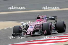Esteban Ocon (FRA) Force India F1  19.04.2017. Formula 1 Testing. Sakhir, Bahrain. Wednesday.