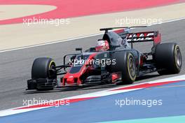 Kevin Magnussen (DEN) Haas F1 Team  19.04.2017. Formula 1 Testing. Sakhir, Bahrain. Wednesday.