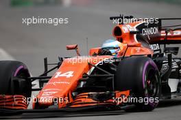 Fernando Alonso (ESP) McLaren F1  09.06.2017. Formula 1 World Championship, Rd 7, Canadian Grand Prix, Montreal, Canada, Practice Day.