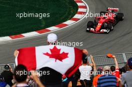 Kimi Raikkonen (FIN) Ferrari SF70H. 09.06.2017. Formula 1 World Championship, Rd 7, Canadian Grand Prix, Montreal, Canada, Practice Day.