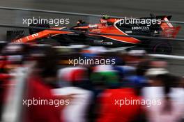 Stoffel Vandoorne (BEL) McLaren MCL32. 09.06.2017. Formula 1 World Championship, Rd 7, Canadian Grand Prix, Montreal, Canada, Practice Day.