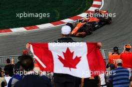 Stoffel Vandoorne (BEL) McLaren MCL32. 09.06.2017. Formula 1 World Championship, Rd 7, Canadian Grand Prix, Montreal, Canada, Practice Day.
