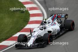 Lance Stroll (CDN) Williams F1 Team  09.06.2017. Formula 1 World Championship, Rd 7, Canadian Grand Prix, Montreal, Canada, Practice Day.