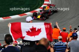 Max Verstappen (NLD) Red Bull Racing RB13. 09.06.2017. Formula 1 World Championship, Rd 7, Canadian Grand Prix, Montreal, Canada, Practice Day.