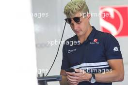 Marcus Ericsson (SWE) Sauber F1 Team. 08.06.2017. Formula 1 World Championship, Rd 7, Canadian Grand Prix, Montreal, Canada, Preparation Day.