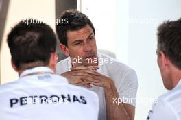 Toto Wolff (GER) Mercedes AMG F1 Shareholder and Executive Director. 08.06.2017. Formula 1 World Championship, Rd 7, Canadian Grand Prix, Montreal, Canada, Preparation Day.