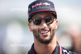 Daniel Ricciardo (AUS) Red Bull Racing. 08.06.2017. Formula 1 World Championship, Rd 7, Canadian Grand Prix, Montreal, Canada, Preparation Day.