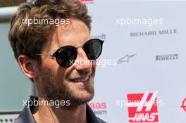 Romain Grosjean (FRA) Haas F1 Team. 08.06.2017. Formula 1 World Championship, Rd 7, Canadian Grand Prix, Montreal, Canada, Preparation Day.
