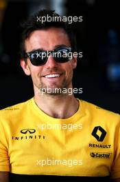 Jolyon Palmer (GBR) Renault Sport F1 Team. 08.06.2017. Formula 1 World Championship, Rd 7, Canadian Grand Prix, Montreal, Canada, Preparation Day.