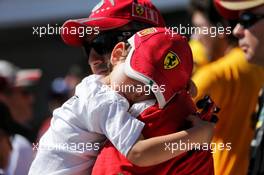 A tired, young Ferrari fan. 08.06.2017. Formula 1 World Championship, Rd 7, Canadian Grand Prix, Montreal, Canada, Preparation Day.