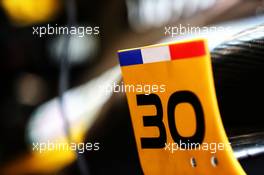 Renault Sport F1 Team RS17 of Jolyon Palmer (GBR) Renault Sport F1 Team. 07.04.2017. Formula 1 World Championship, Rd 2, Chinese Grand Prix, Shanghai, China, Practice Day.