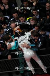Race winner Lewis Hamilton (GBR) Mercedes AMG F1 celebrates in parc ferme. 09.04.2017. Formula 1 World Championship, Rd 2, Chinese Grand Prix, Shanghai, China, Race Day.