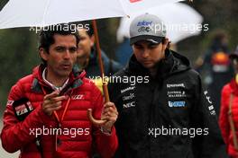 Sergio Perez (MEX) Sahara Force India F1. 09.04.2017. Formula 1 World Championship, Rd 2, Chinese Grand Prix, Shanghai, China, Race Day.