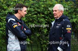 (L to R): James Key (GBR) Scuderia Toro Rosso Technical Director with Dr Helmut Marko (AUT) Red Bull Motorsport Consultant. 09.04.2017. Formula 1 World Championship, Rd 2, Chinese Grand Prix, Shanghai, China, Race Day.