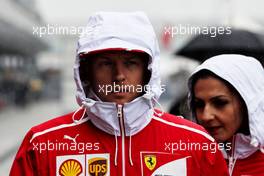 Kimi Raikkonen (FIN) Ferrari. 09.04.2017. Formula 1 World Championship, Rd 2, Chinese Grand Prix, Shanghai, China, Race Day.
