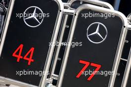 Valtteri Bottas (FIN) Mercedes AMG F1 and Lewis Hamilton (GBR) Mercedes AMG F1   06.04.2017. Formula 1 World Championship, Rd 2, Chinese Grand Prix, Shanghai, China, Preparation Day.