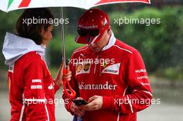 Kimi Raikkonen (FIN) Ferrari. 06.04.2017. Formula 1 World Championship, Rd 2, Chinese Grand Prix, Shanghai, China, Preparation Day.
