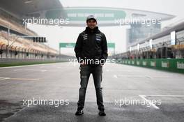 Sergio Perez (MEX) Sahara Force India F1. 06.04.2017. Formula 1 World Championship, Rd 2, Chinese Grand Prix, Shanghai, China, Preparation Day.
