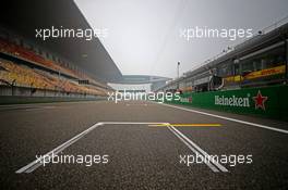 Track atmosphere 06.04.2017. Formula 1 World Championship, Rd 2, Chinese Grand Prix, Shanghai, China, Preparation Day.
