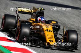 Sergey Sirotkin (RUS) Renault Sport F1 Team RS17 Third Driver. 12.05.2017. Formula 1 World Championship, Rd 5, Spanish Grand Prix, Barcelona, Spain, Practice Day.