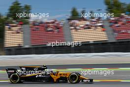Jolyon Palmer (GBR) Renault Sport F1 Team   12.05.2017. Formula 1 World Championship, Rd 5, Spanish Grand Prix, Barcelona, Spain, Practice Day.