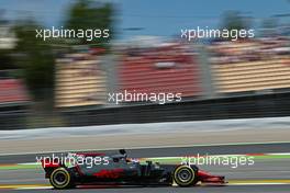Romain Grosjean (FRA) Haas F1 Team  12.05.2017. Formula 1 World Championship, Rd 5, Spanish Grand Prix, Barcelona, Spain, Practice Day.