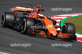 Stoffel Vandoorne (BEL) McLaren F1  12.05.2017. Formula 1 World Championship, Rd 5, Spanish Grand Prix, Barcelona, Spain, Practice Day.